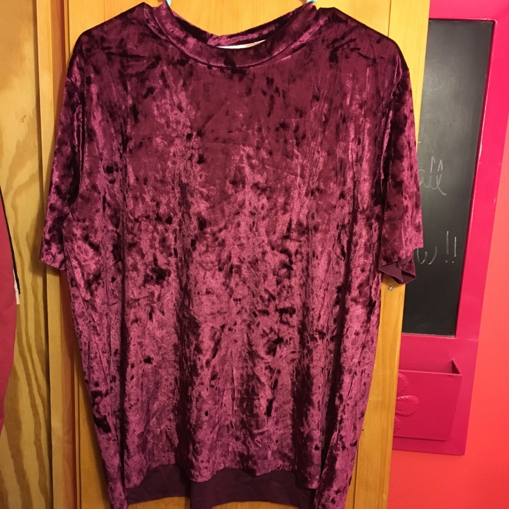 Taylor and Sage velvet top